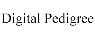 DIGITAL PEDIGREE Trademark Image