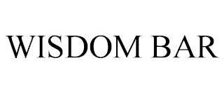 WISDOM BAR Trademark Image