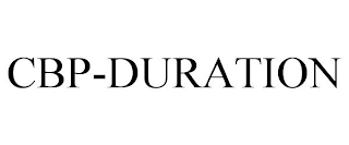 CBP-DURATION Trademark Image