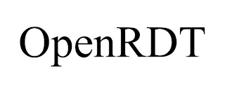 OPENRDT Trademark Image