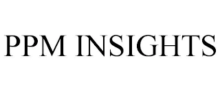 PPM INSIGHTS Trademark Image