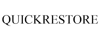 QUICKRESTORE Trademark Image