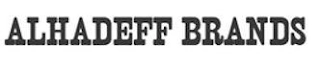 ALHADEFF BRANDS Trademark Image