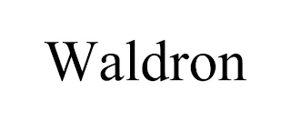 WALDRON Trademark Image
