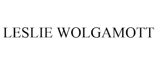 LESLIE WOLGAMOTT Trademark Image