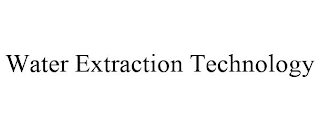 WATER EXTRACTION TECHNOLOGY Trademark Image