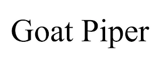 GOAT PIPER Trademark Image