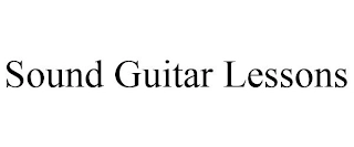 SOUND GUITAR LESSONS Trademark Image