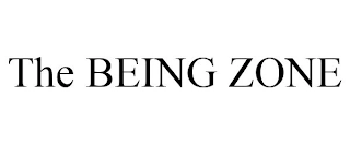 THE BEING ZONE Trademark Image
