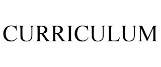 CURRICULUM Trademark Image