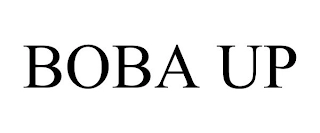 BOBA UP Trademark Image