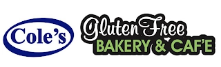 COLE'S GLUTEN FREE BAKERY & CAF'E Trademark Image