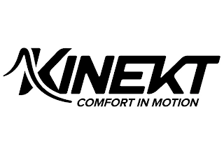 KINEKT COMFORT IN MOTION Trademark Image