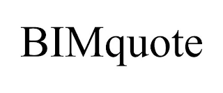 BIMQUOTE Trademark Image