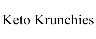 KETO KRUNCHIES Trademark Image