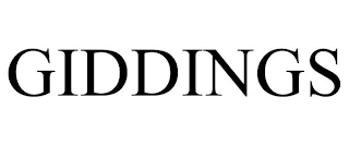 GIDDINGS Trademark Image