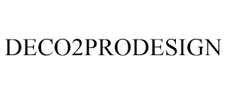 DECO2PRODESIGN Trademark Image