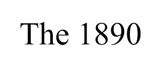THE 1890 Trademark Image