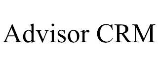 ADVISOR CRM Trademark Image