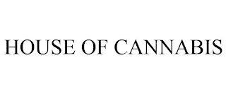 HOUSE OF CANNABIS Trademark Image