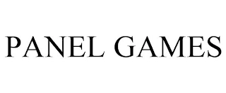 PANEL GAMES Trademark Image