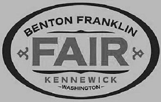 BENTON FRANKLIN FAIR KENNEWICK WASHINGTON Trademark Image