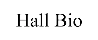 HALL BIO Trademark Image
