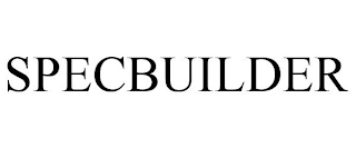 SPECBUILDER Trademark Image