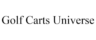 GOLF CARTS UNIVERSE Trademark Image