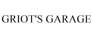 GRIOT'S GARAGE Trademark Image