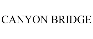 CANYON BRIDGE Trademark Image