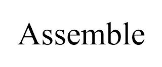 ASSEMBLE Trademark Image