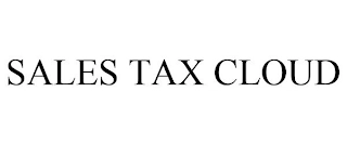 SALES TAX CLOUD Trademark Image