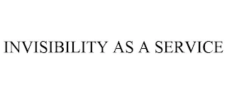 INVISIBILITY AS A SERVICE Trademark Image