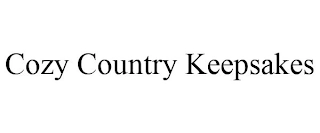 COZY COUNTRY KEEPSAKES Trademark Image