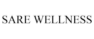 SARE WELLNESS Trademark Image