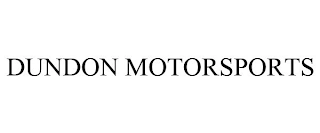 DUNDON MOTORSPORTS Trademark Image