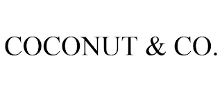 COCONUT & CO. Trademark Image