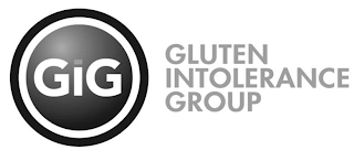 GIG GLUTEN INTOLERANCE GROUP Trademark Image