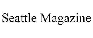 SEATTLE MAGAZINE Trademark Image