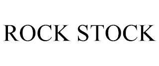 ROCK STOCK Trademark Image