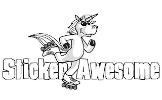 STICKER AWESOME Trademark Image