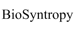 BIOSYNTROPY Trademark Image