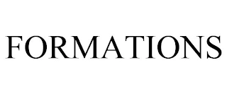 FORMATIONS Trademark Image
