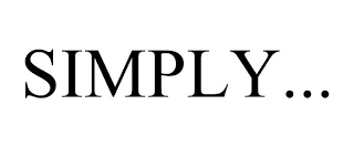 SIMPLY... Trademark Image
