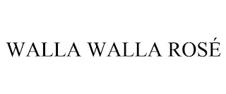 WALLA WALLA ROSÉ Trademark Image