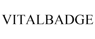 VITALBADGE Trademark Image
