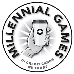 MILLENNIAL GAMES IN CREDIT CARDS WE TRUST Trademark Image