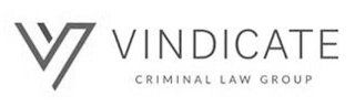V VINDICATE CRIMINAL LAW GROUP Trademark Image