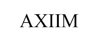 AXIIM Trademark Image